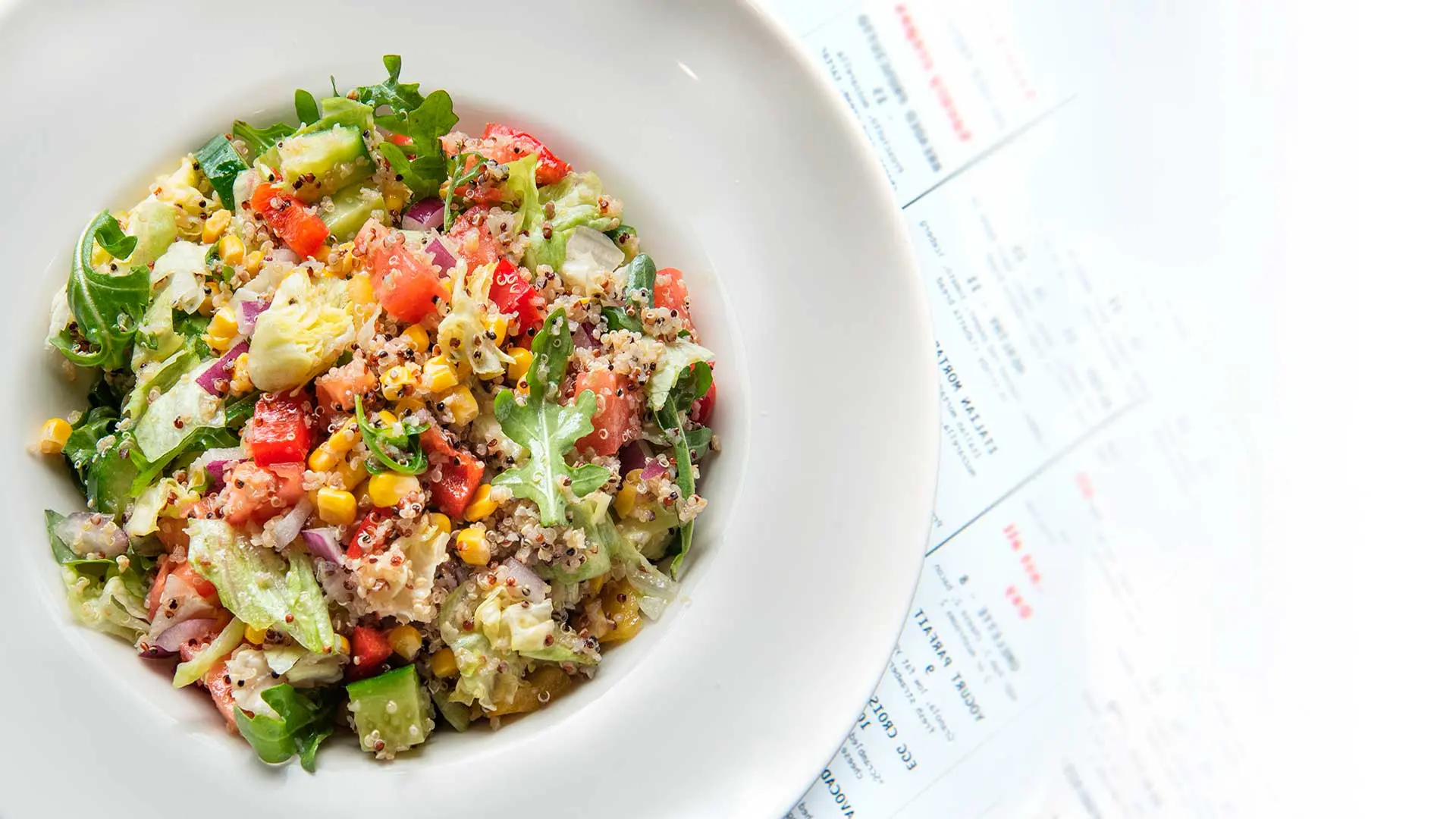 Fresh & full of color at Café Korzo